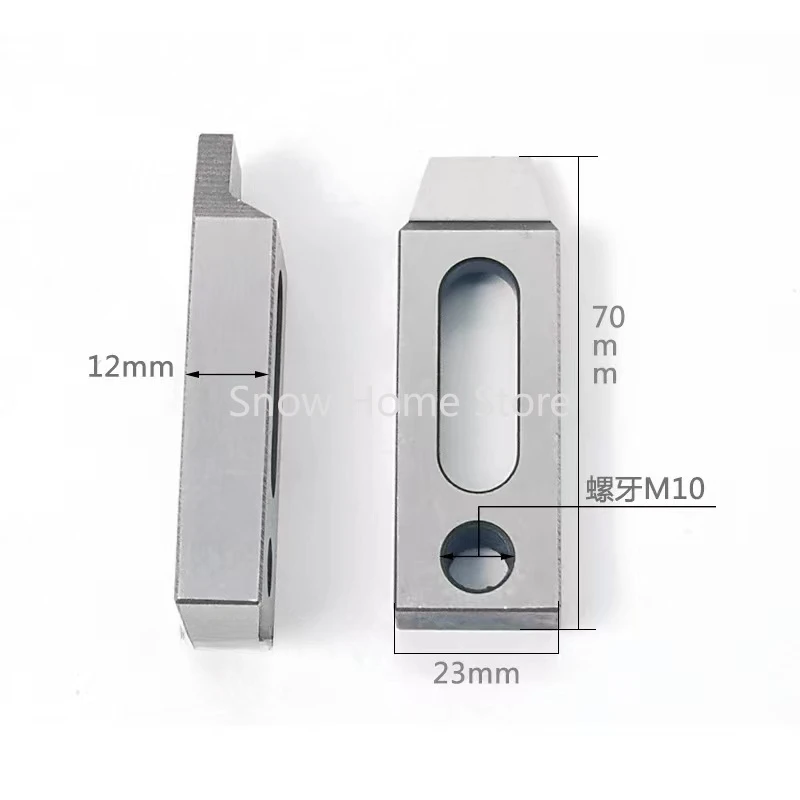 Imagem -03 - Wedm Braçadeira Ferramenta Cnc Fio Máquina Edm Suporte de Gabarito de Aço Inoxidável m8 M10 Placa de Pressão de Máquina de Fio Lento