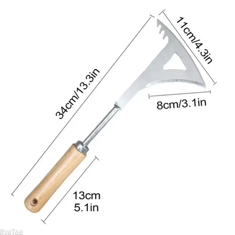 Manual Garden Weeder Portable Weed Puller Practical Extractor Tool for Lawn Yard Bonsai Farm Weed Removal Daily Gardening