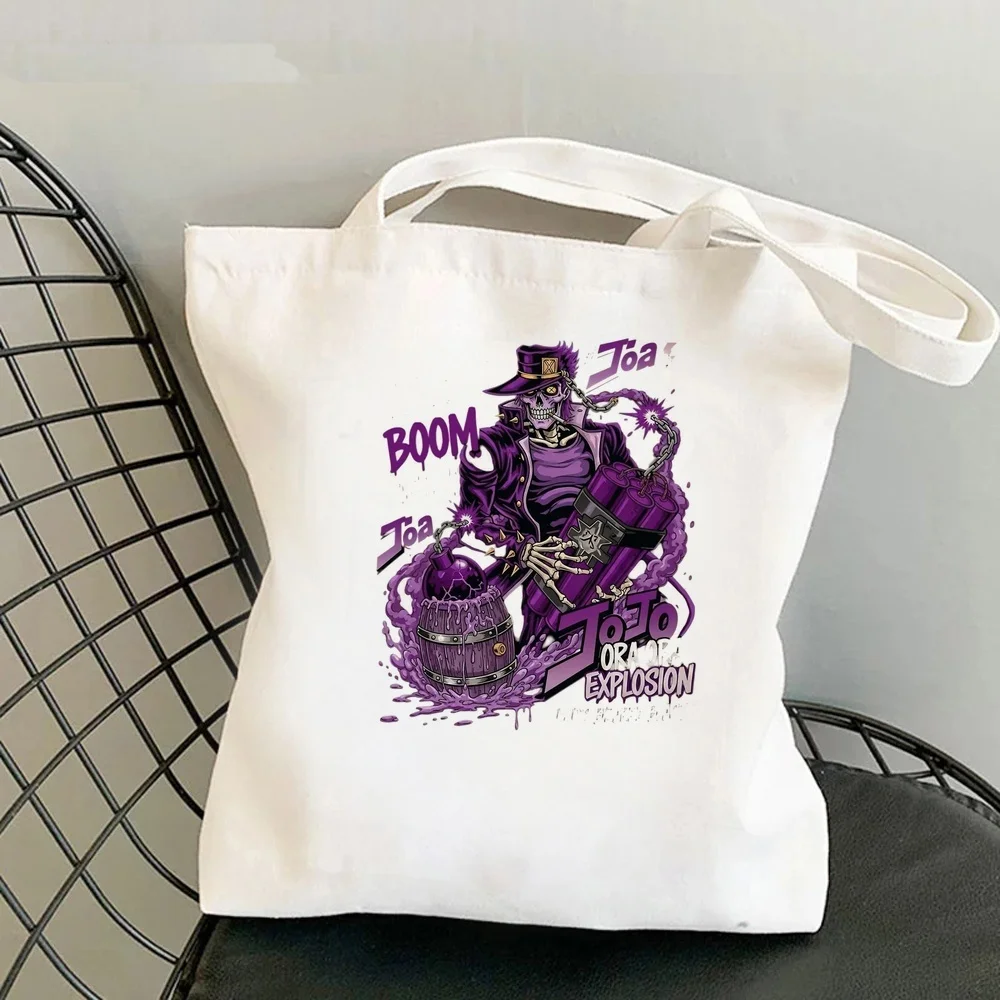 Jojo’s Bizarre Adventure tote bag sac cabas torba na zakupy shopper grocery femme