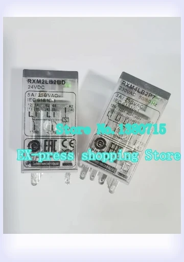 New RXM2LB2BD DC 24V 5A TeSys D Plug Type Intermediate Relay 10pcs/lot