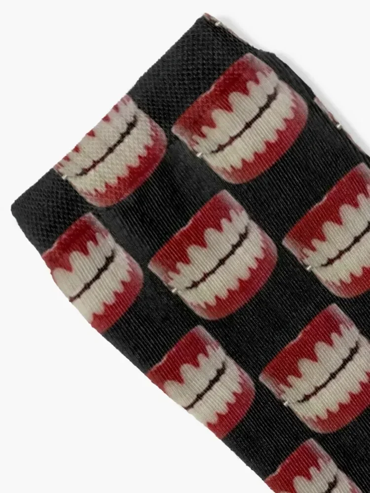 Funny Chatter Teeth Socks golf crazy snow Men Socks Luxury Brand Women's