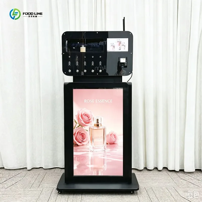 Perfume Vending Machine Qr Code and Card Reader FL Customized Commercial Perfume Vending Machine for Sale