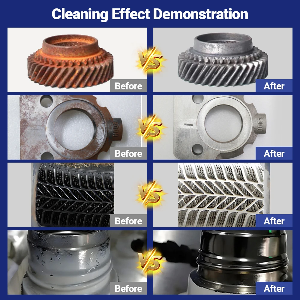منظف الأرضيات المحمول GT500W الصناعي، حجر النبض المعدني