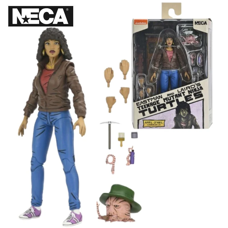 

NECA 54508 Teenage Mutant Ninja Turtles Action Figure April O'Neil 18 cm Collection Doll Gift Decoration Original Model Toys