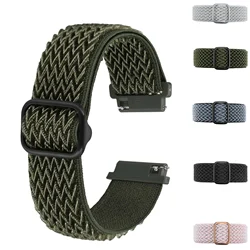BISONSTRAP Soft Nylon Watch Strap,16mm 18mm 19mm 20mm 22mm 24mm Watch Band, Adjustable and Quick Release Breathable