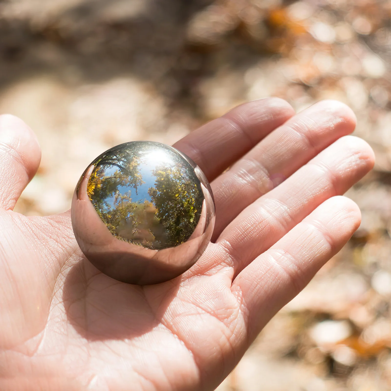 

6 pcs Mirror Polishing Balls Stainless Steel Reflective Garden Spheres Outdoor Decorative Ornaments For Yard Home Office Mall