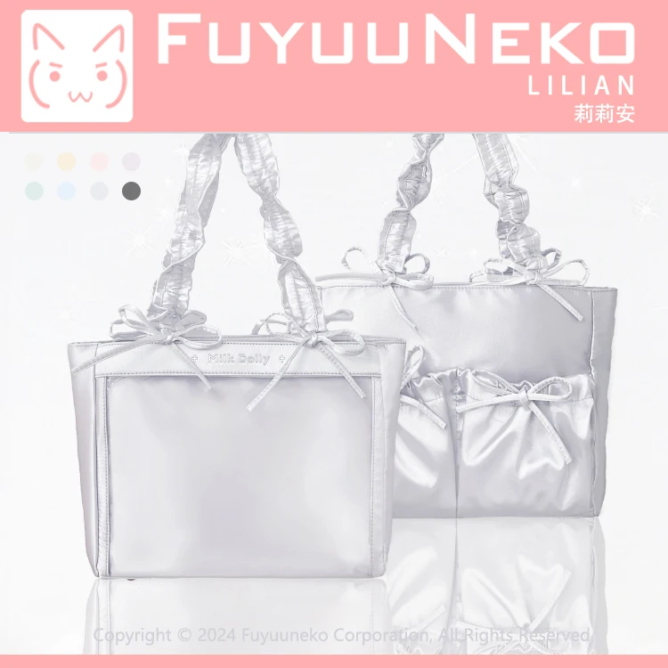 Lolita Original Large-capacity Ribbon Pain Bag Japanese 20cm Comic Show Two-dimensional Bags Sweet Candy Color Student Backpack