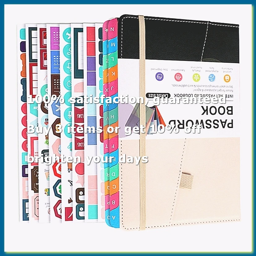 Password Keeper Book with Alphabetical Tabs for Seniors, Password Notebook for Internet Website Address Log in Detail,D