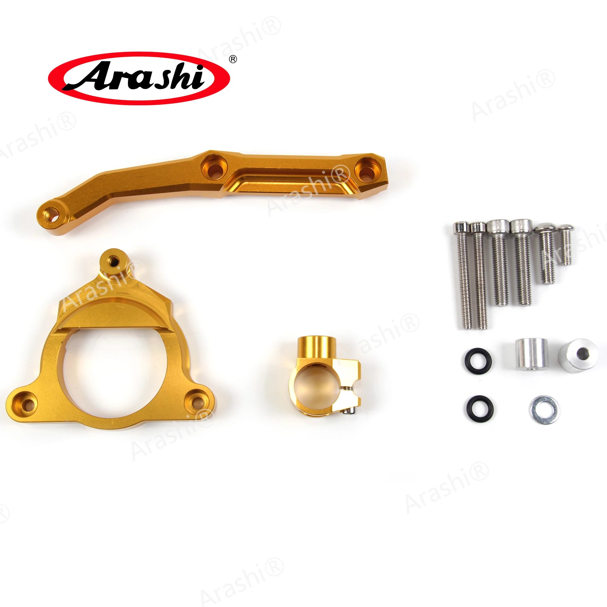

Амортизатор рулевого механизма Arashi CNC, Монтажный кронштейн для KAWASAKI Z800 2013-2015, стабилизатор мотоцикла Z 800 2013 2014 2015