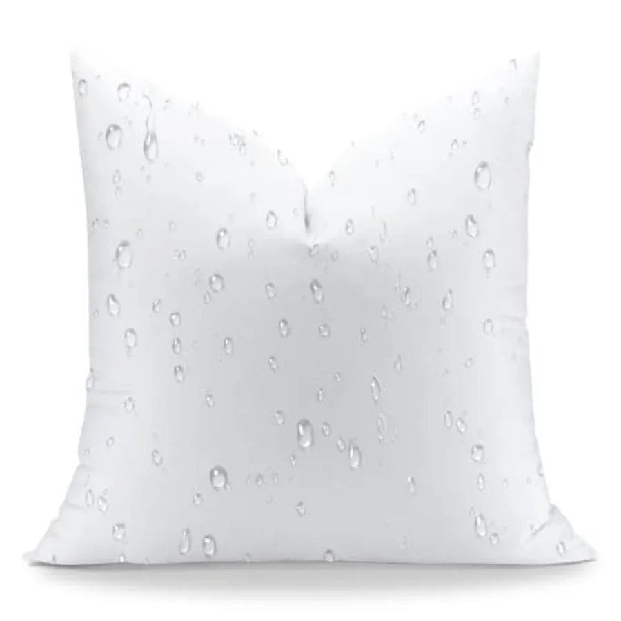 

Наполнители для уличных подушек 18x18, синтетический пух, водонепроницаемые, мягкие декоративные подушки для дивана, софы, кровати