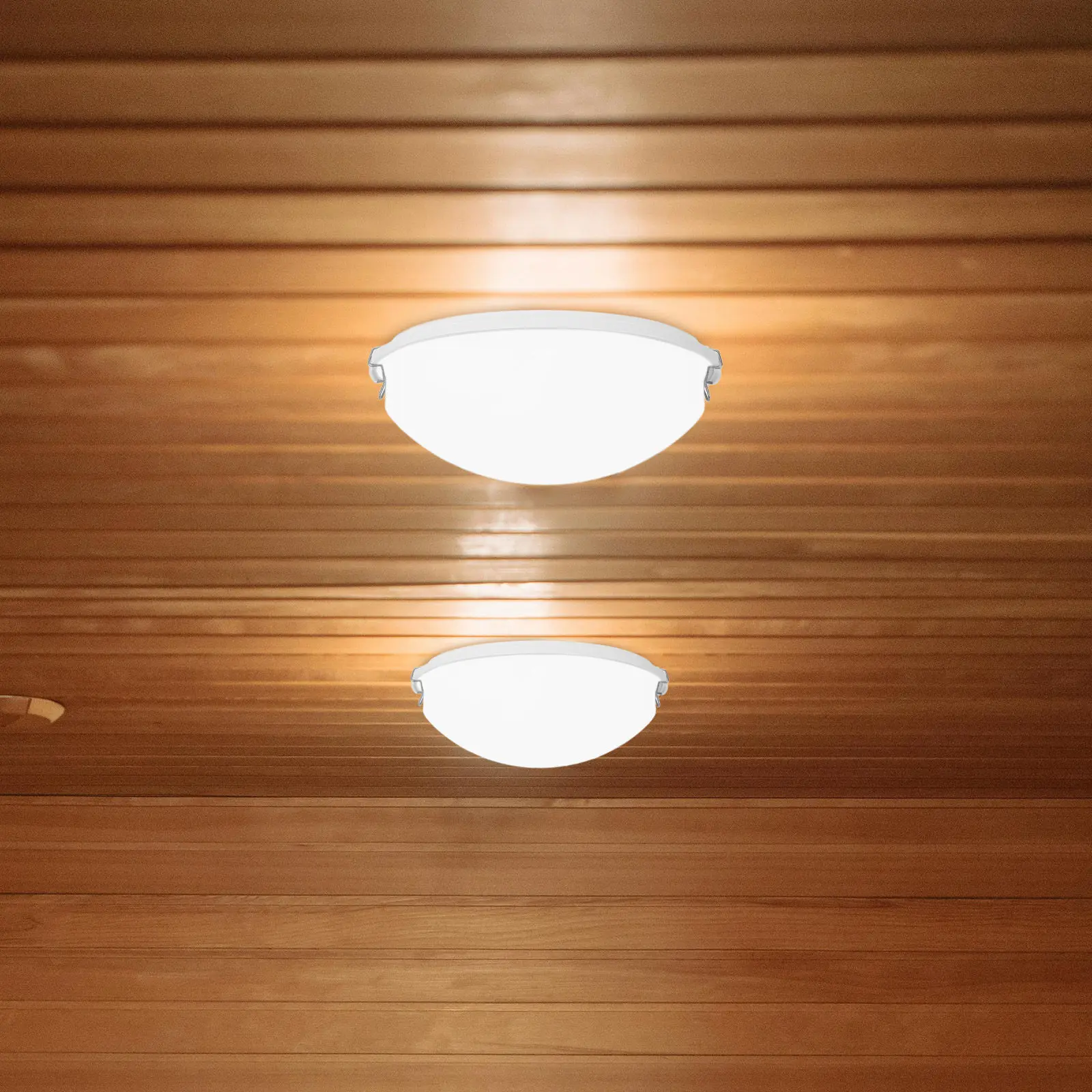 

Anti-Explosion Sauna Lamp Waterproof Steam Room Wall Light Rustic Indoor Lamp for Sauna Room Decor Long-Lasting Heat Resistant
