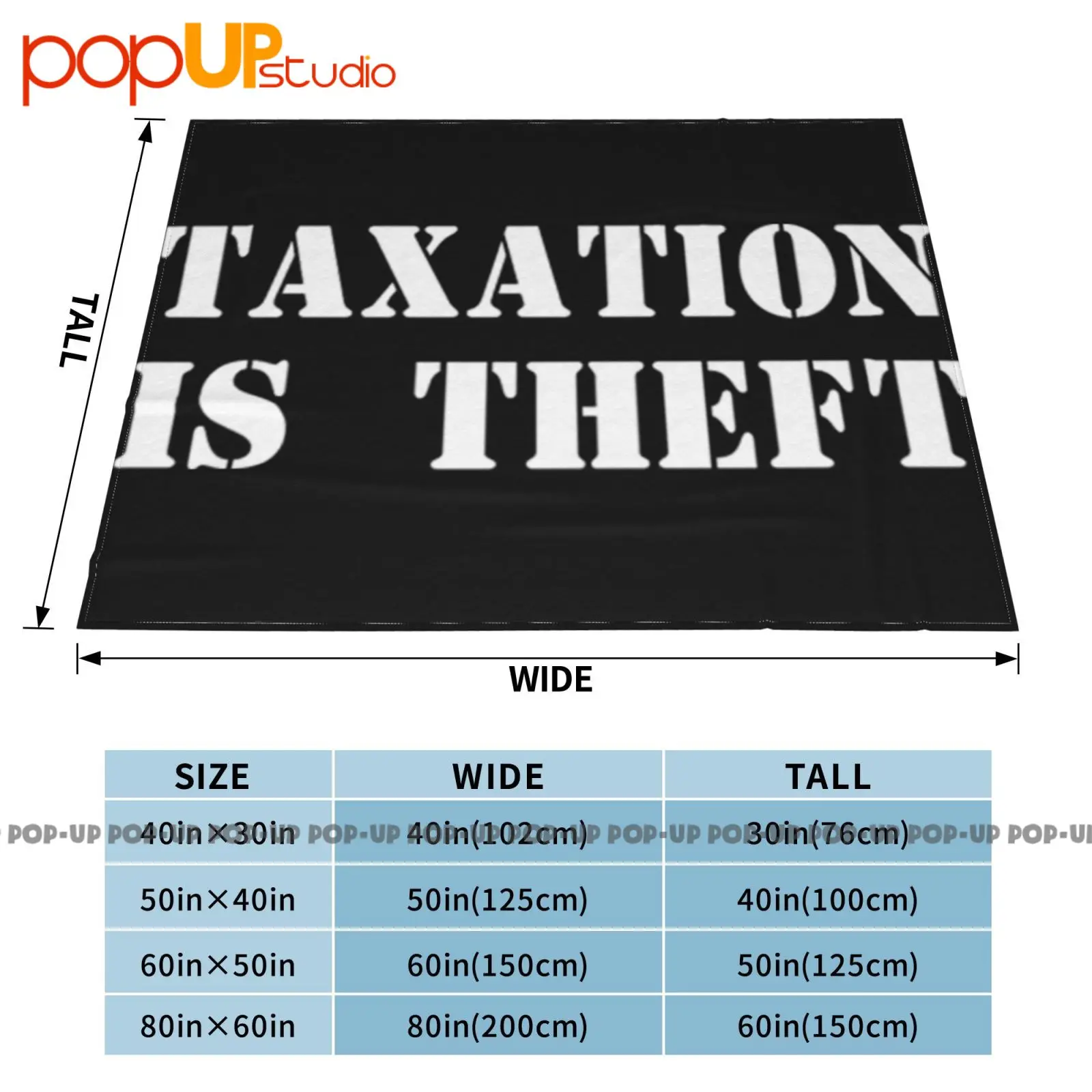 الضرائب هو سرقة التحرري ميمي مكافحة الضرائب الحرية الشاي حفلة رون بول بطانية فائقة النعومة لحاف الشتاء غطاء أريكة أغطية السرير #5