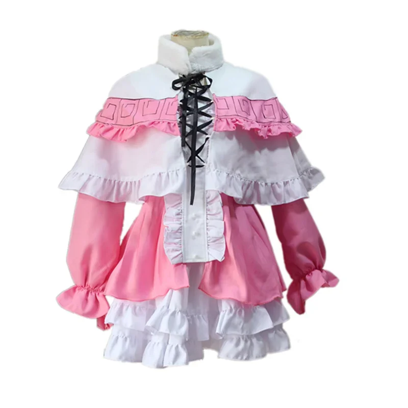 Kanna Kamui cosplay costume kawaii Lolita skirt set anime maid outfit shirt Miss kobay's Dragon apron dress uniform