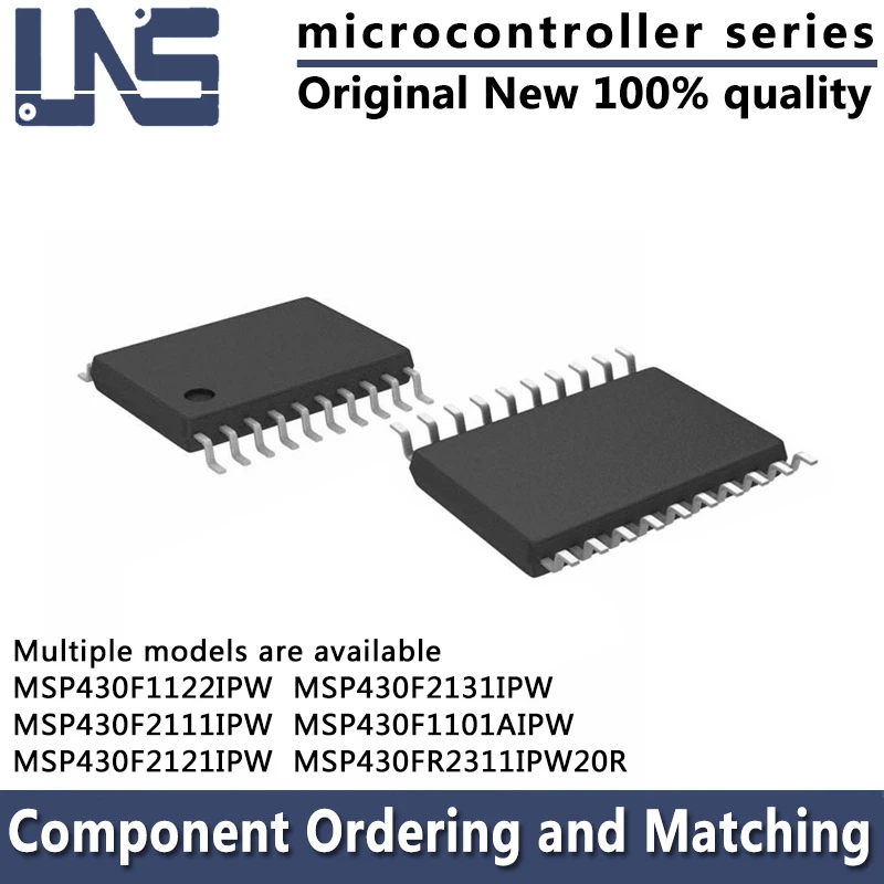 1PCS MSP430F1122IPW MSP430F2111IPW MSP430F2121IPW MSP430F2131IPW MSP430FR2311IPW20R TSSOP-20 microcontroller