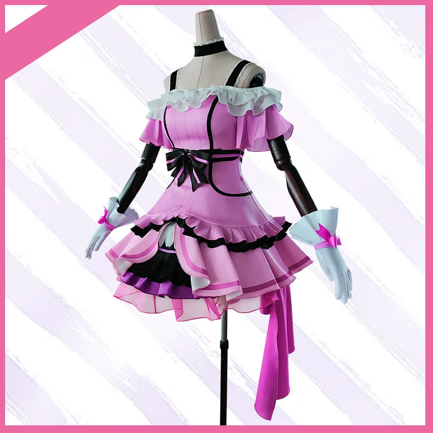 

COSLEE Anime Lovelive! Tojo Nozomi Season 2 Kira Kira Sensation Idol SJ Uniform Dress Lovely Outfit Cosplay Costume For Women