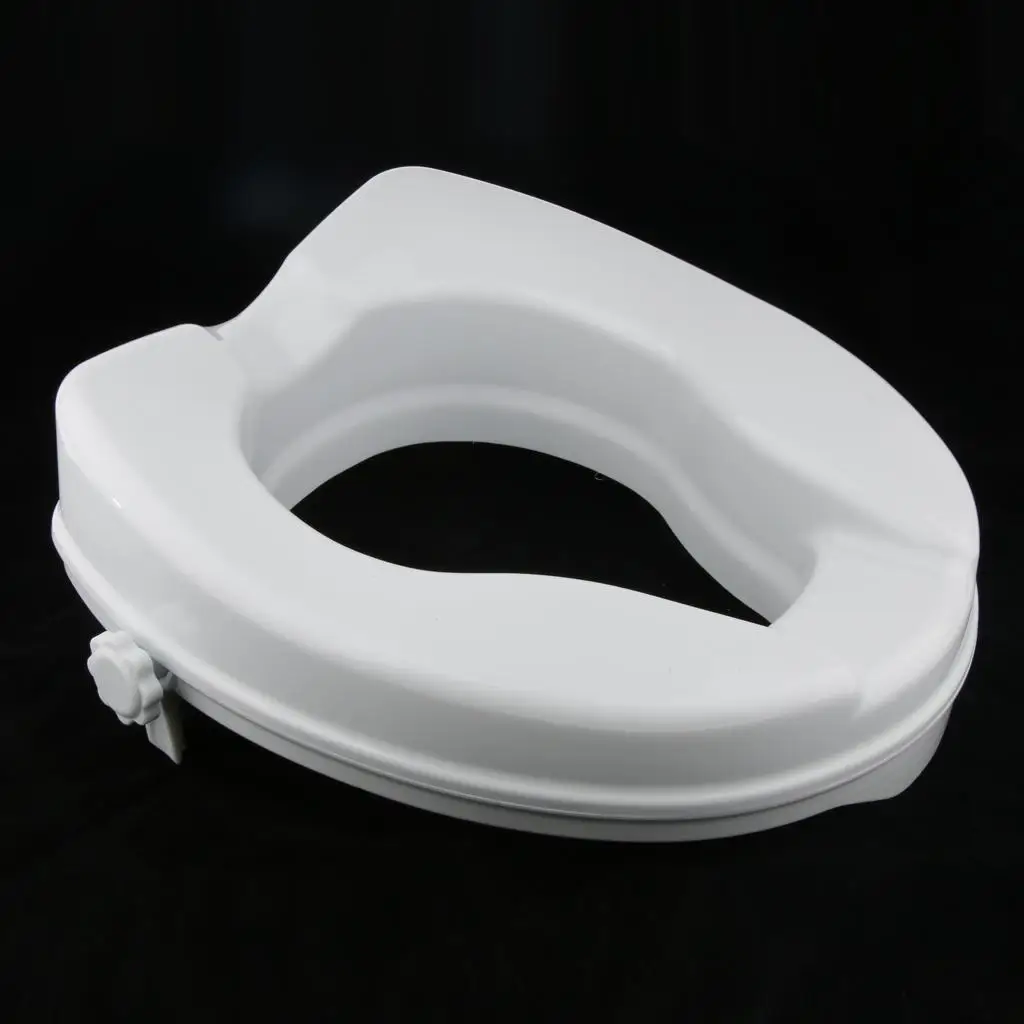 

Portable Toilet Seat Riser Commode Chair for Reduced Mobility Elderly Lift Adjustable Bathroom Safety Solution