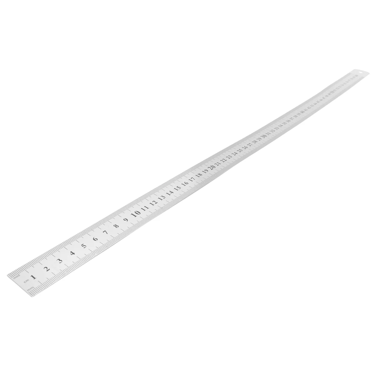 Stainless Steel 60cm 23.6 Inch Measuring Long Straight Ruler