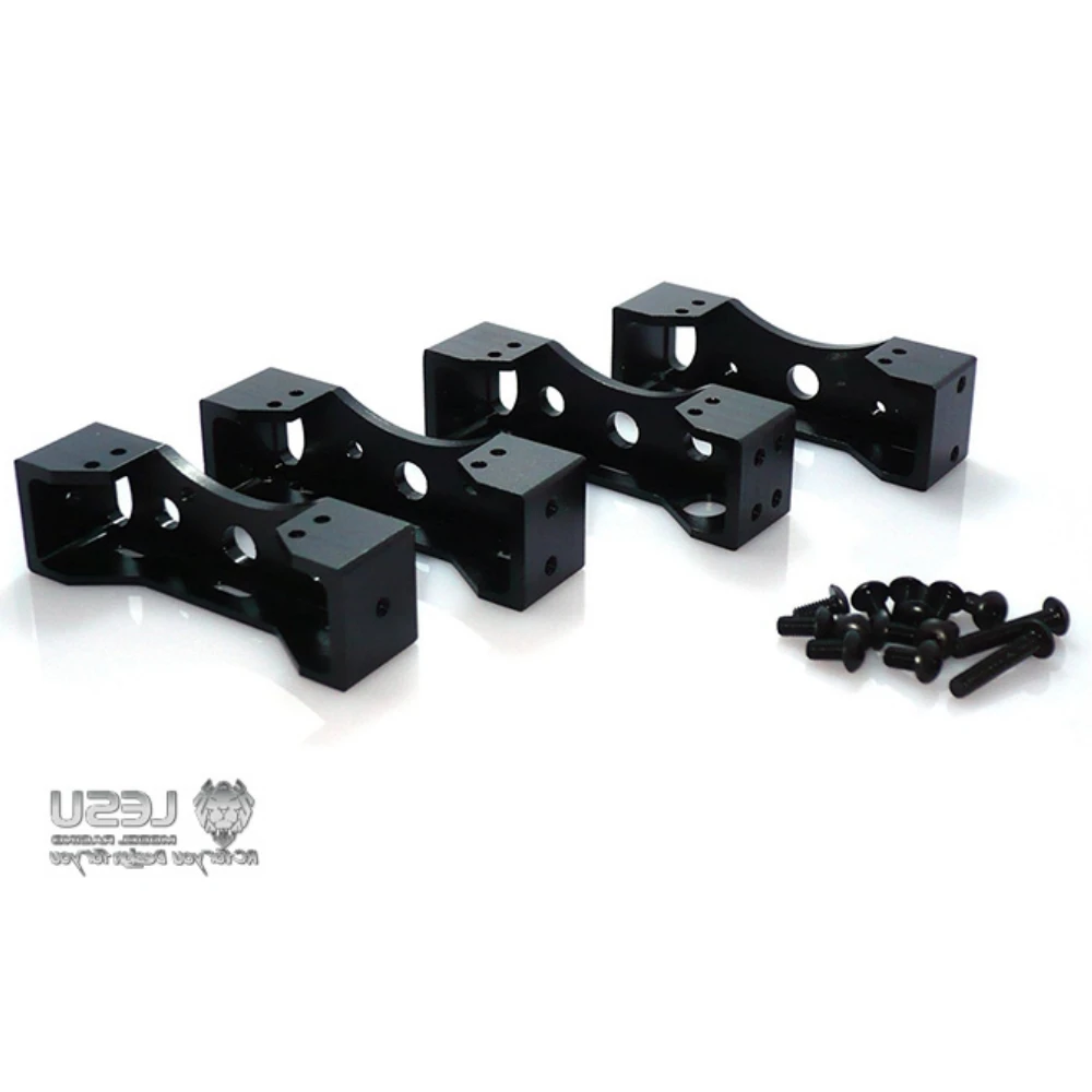 Spiegel Beam Metaal Aluminium Zwart Voor 1/14 Tamiya RC Tractor R470 FH12 Afstandsbediening Speelgoed Europese Truck Onderdelen