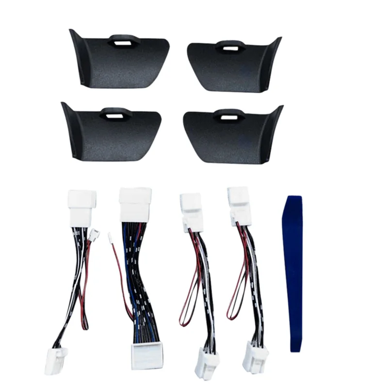 

M93K-Дверная чаша, подлокотник, атмосферный светильник, интерьерный атмосферный светильник, автомобильная светодиодная атмосферная лампа для Toyota Highlander 2015-2021