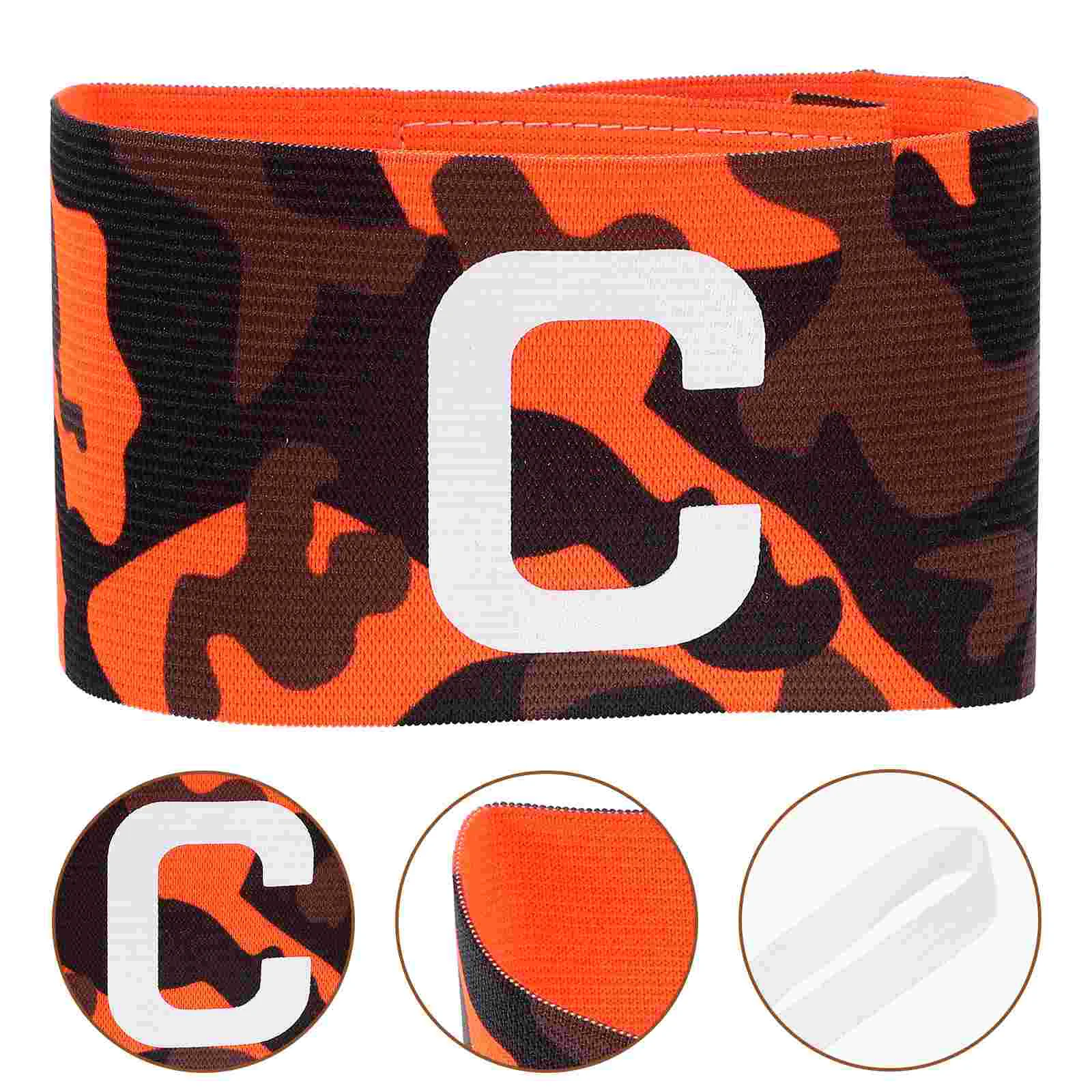 Football Bands Soccer Arm Sleeves Captain Armband for Sports Wear-resistant Armbands Team Leaders Sign Long