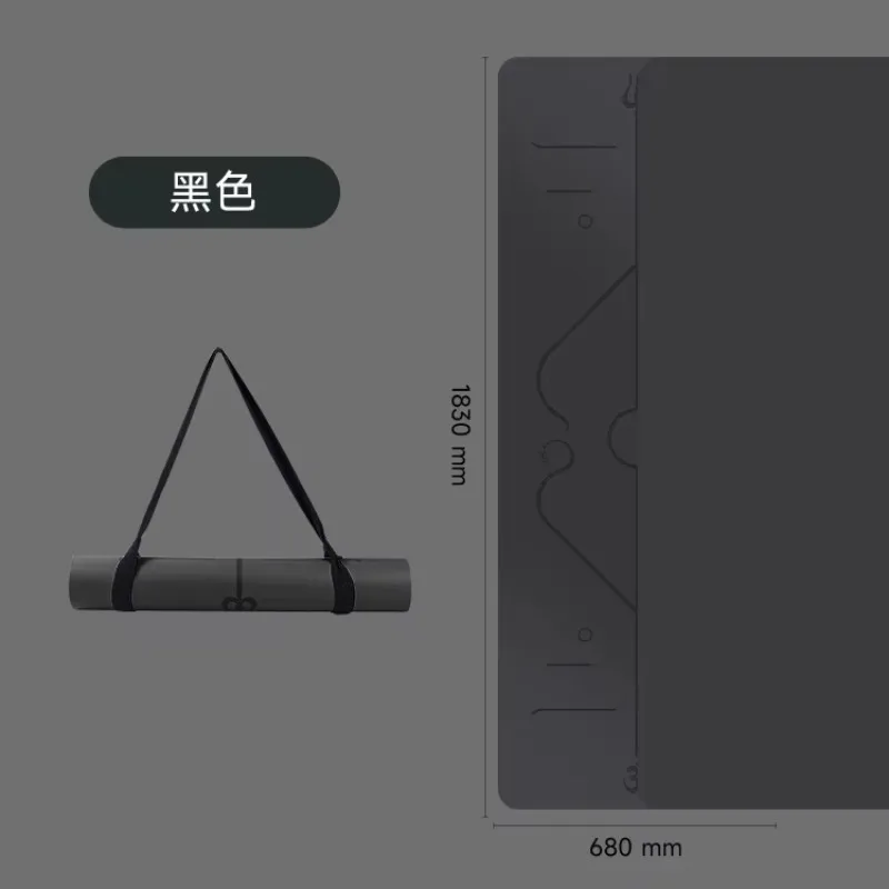 

Professional Non-Slip Exercise Mat Customized Laser Line Shock Absorbing Sound Insulation Mat For Home Training New Arrival