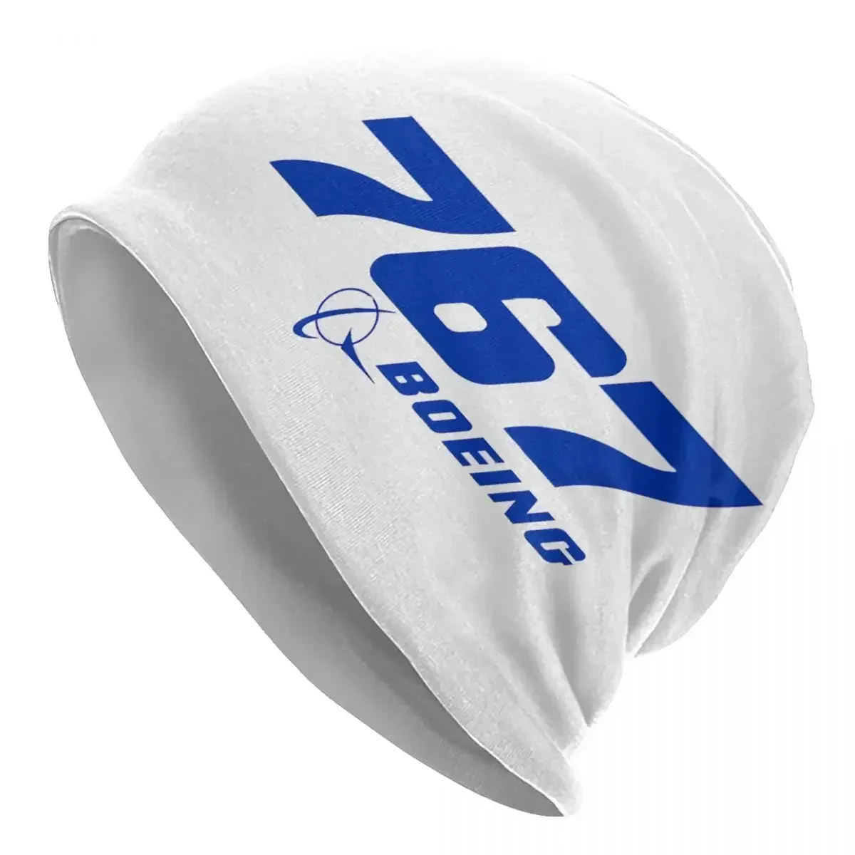 

Boeing 777X Captain Stripes Skullies Beanies Caps Unisex Cool Winter Knitting Hat Aviation Aviator Flight Pilot Bonnet Hats