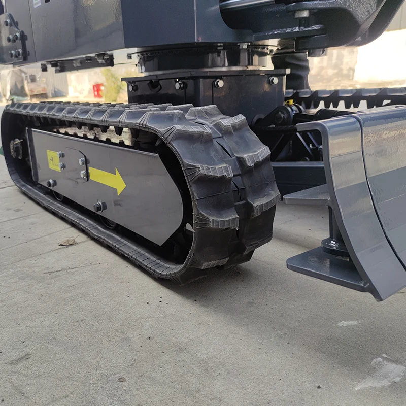 Customized High Productivity Mini Excavator With Long Boom Import Micro Digger 1.2 Ton Compact Small Excavator Machine