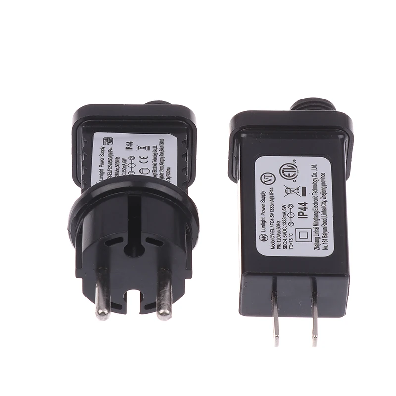 EU/US Plug 5VDC 6W LED Lamp Driver 8 Functional SELV Power Supply IP44 Waterproof Switch Adapter Laser Lighting Home Outdoor