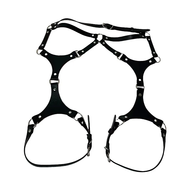 BDSM Sexy Leather Body Strap Underwear Bondage Fetish Buttocks Bottom Adult 18 Sex Toys for Women Couple Game Rave Party