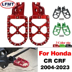 Motorcycle CNC Foot Pegs Rests Pedals Footpegs For HONDA CR CRF 125 250 125R 150R 250R 250X 450R 450X 250RX 450RX 250F 250L 450L