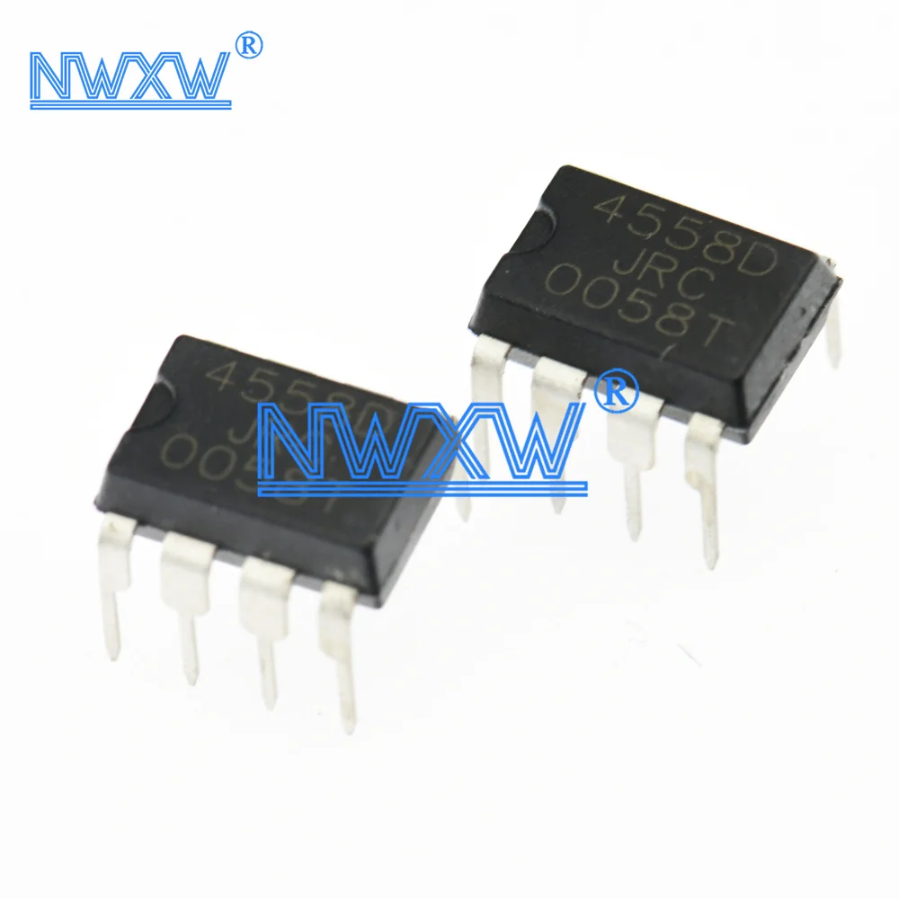 4558D direct insertion package NJM4558D JRC4558 dual channel operational amplifier 4558