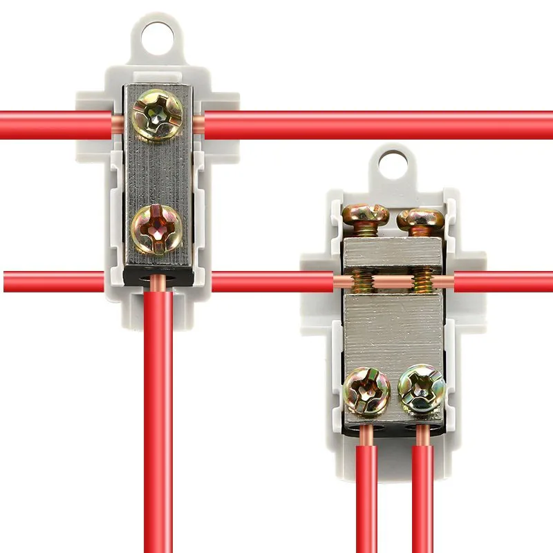 Terminal de rama de alta potencia tipo T, caja de conexiones rápida, bloque de terminales, conectores de Cable eléctrico, divisor, todo de cobre