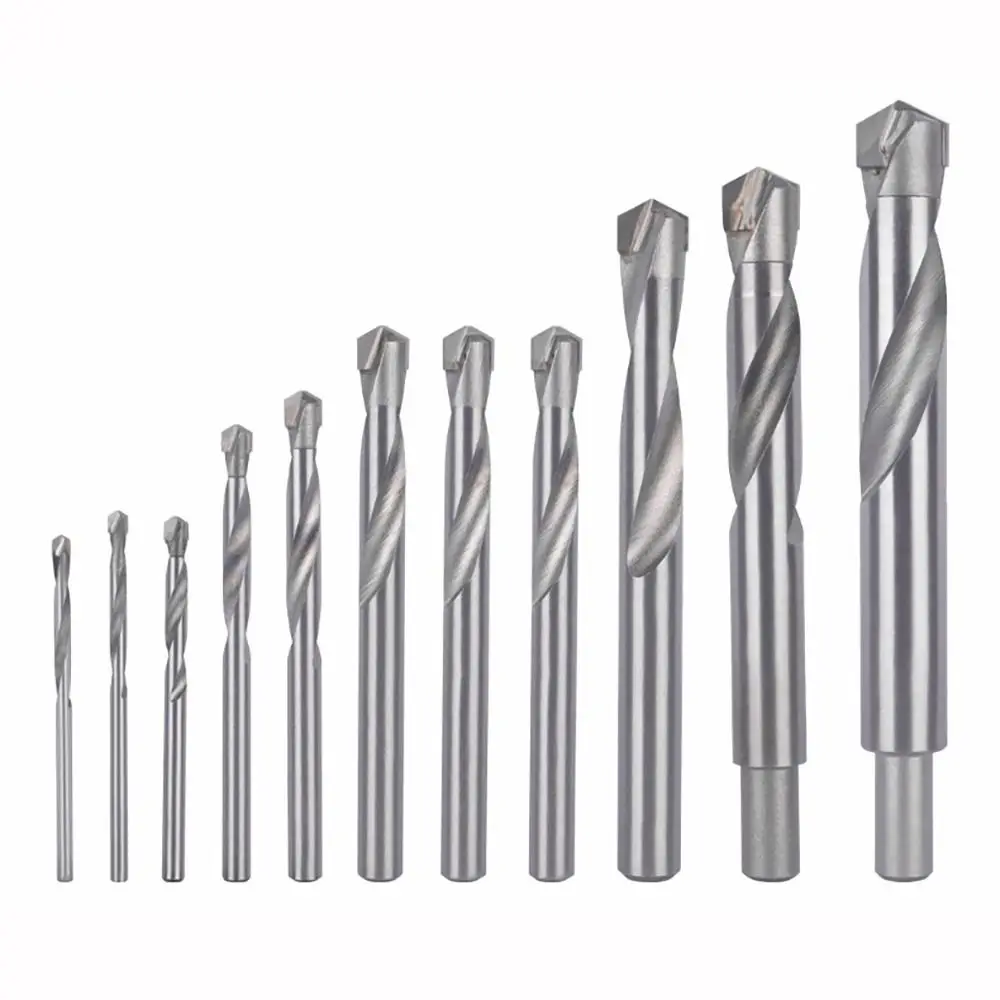 Metalworking Bit Carbide Drill Bits Practical Metal Milling Cutter Hole Cutter Multifunctional Twist Drill Bit Drilling Tools