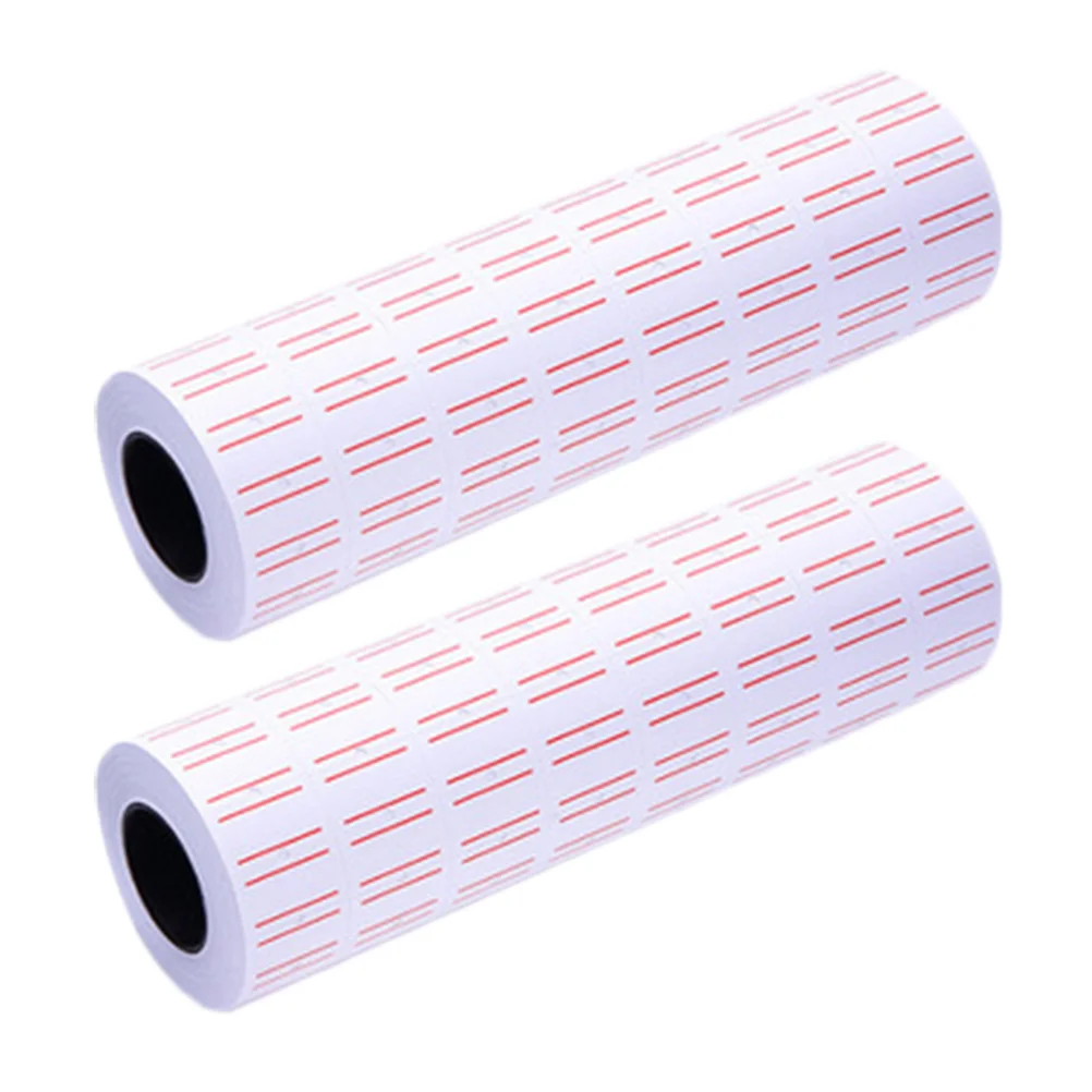 30 Rolls Label Sticker Price Paper White Self Adhesive Tag Machine Marker Labels Stickers