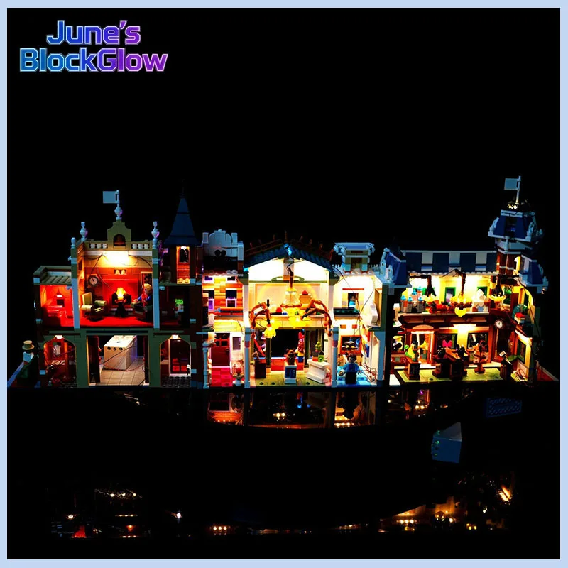 LED Light Kit for LEGO 43302 Main Street U.S.A MOC Building Brocks Lamp Toy Accessories Set Christmas Gift (Model Not Includded)
