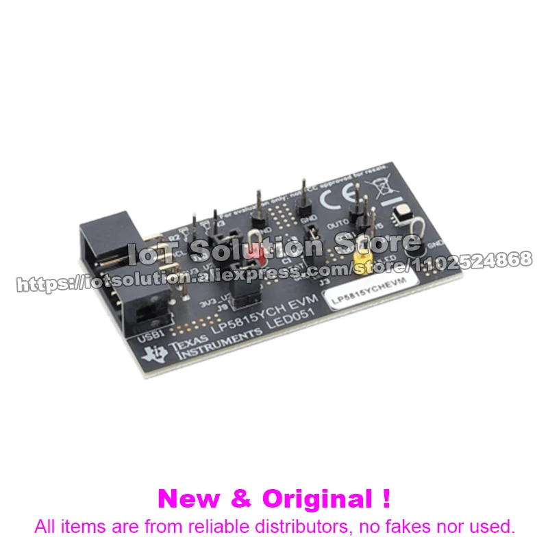 LP5815YCHEVM LP5815 evaluation module with 3-ch I2C interface RGB LED driver, charging indication, auto animation