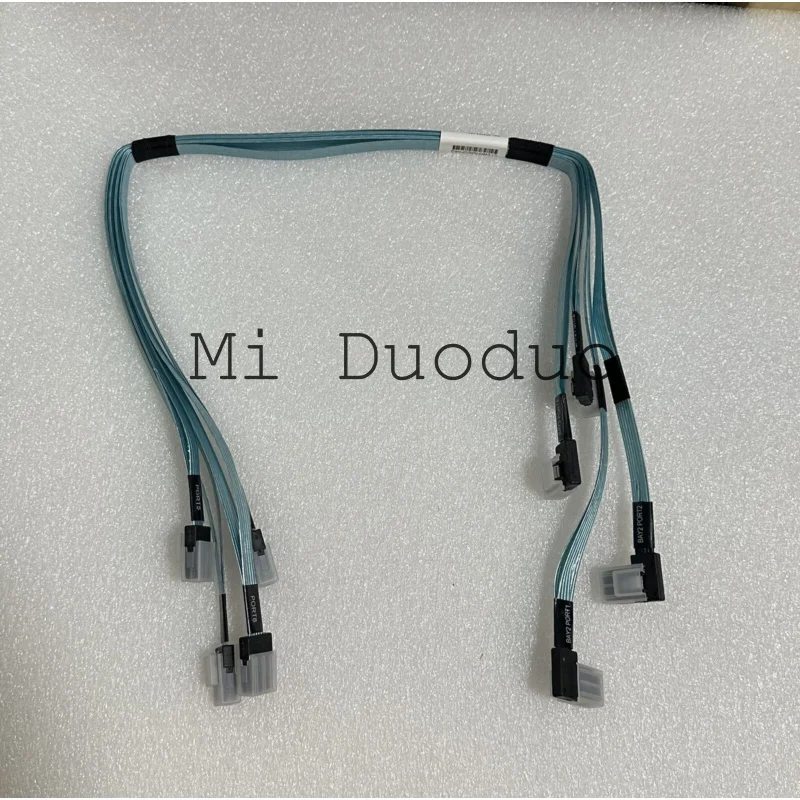 

874686 -001 875094 -001 For HPE DL380 G10 4Vis4 4x 90Deg-4x STR mSAS BlueCable 4x 33”