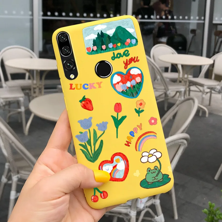 For Huawei Y9 Prime 2019 Case STK-L21 STK-L22 STK-LX3 Cover Soft Silicone Phone Case For Huawei Y9S Y 9S Y9Prime 2019 Back Cover