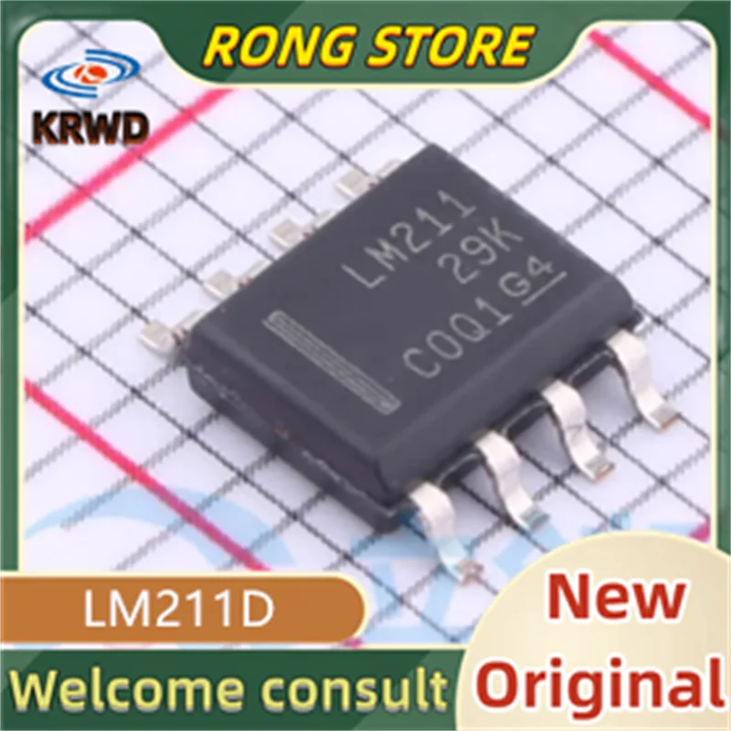 10PCS LM211 New and Original LM211DR LM211D 211D