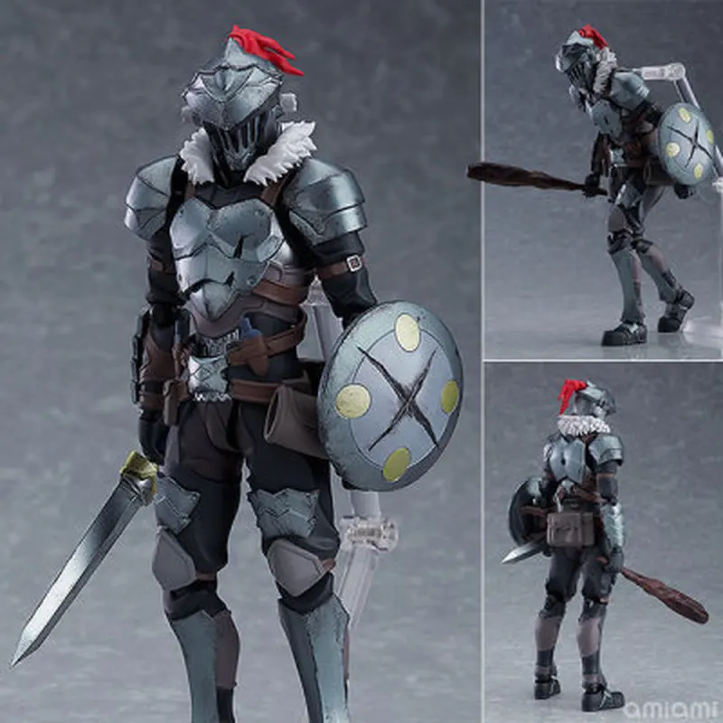 

15cm Aixlan Figma #424 Goblin Slayer Figure Goblin Slayer 15cm Armor PVC Action Figure Amine Birthday Gift Collectible Figurine