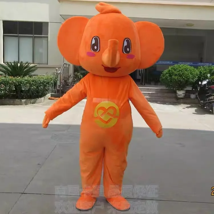

New Adult Halloween Christmas Cute Orange Koala Mascotte Fancy Dress Cartoon Mascot Costume Plush Fancy Dress Mascot Costume