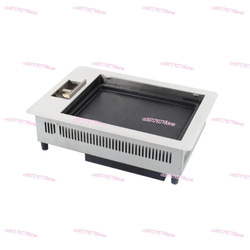 

Rectangle Commercial Stainless Steel Outdoor Gas Bbq Barbecue Grill 50cm Korean Restaurant Table Top Bbq Gas Grill