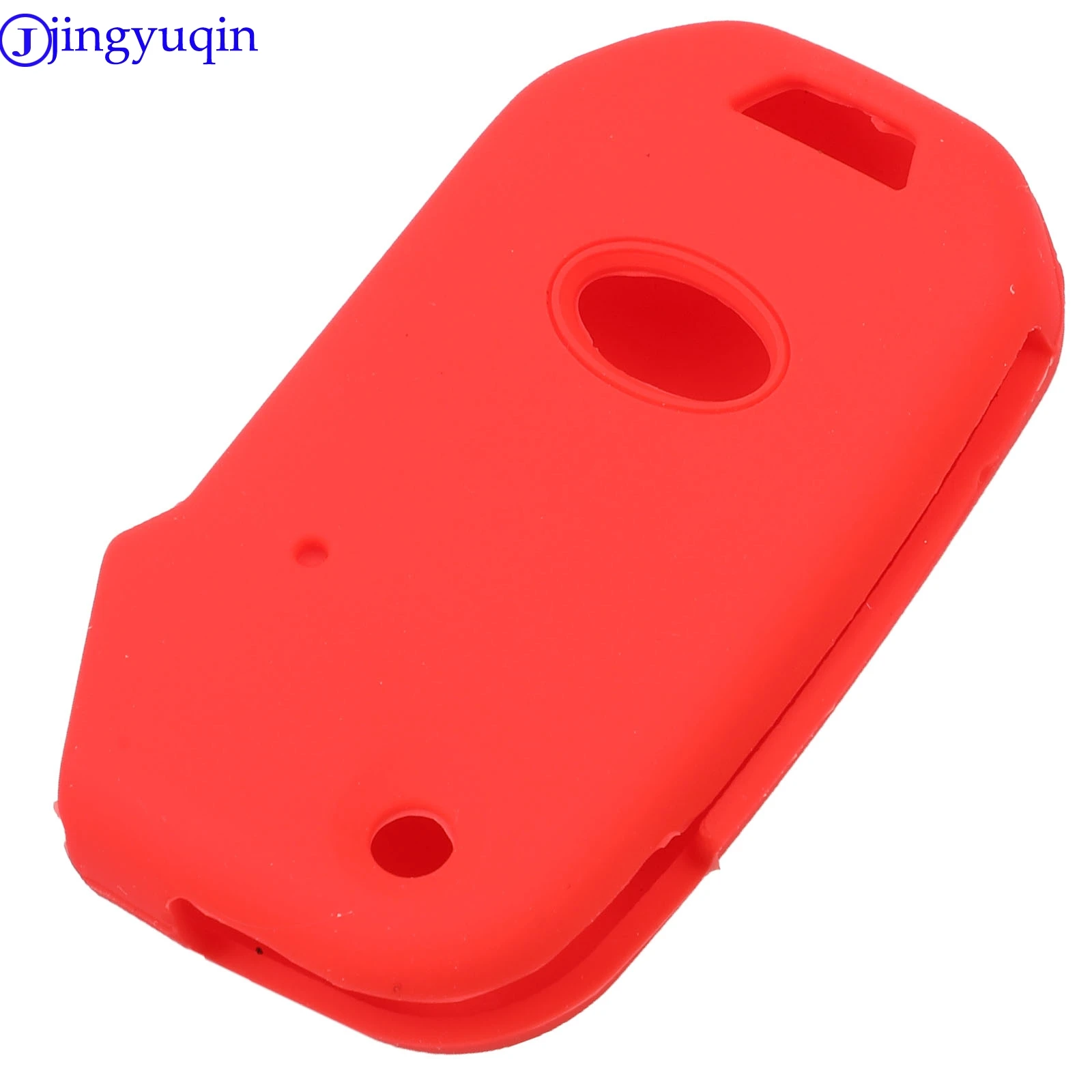 jingyuqin For Kia Sportage Ceed Sorento Cerato Forte Silicone Remote Key Case Fob Shell Cover 2018 2019 2020 Skin Holder Folding