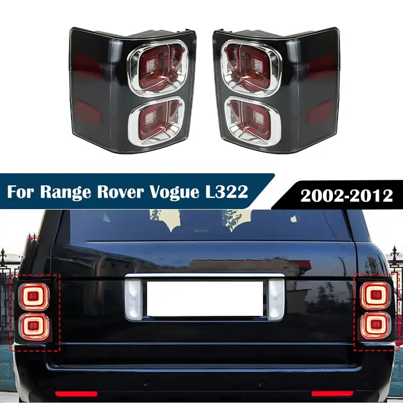ل رينج روفر رواج L322 2002 2003-2012 مصباح ليد خلفي مصباح مكبح خلفي بدوره مصباح إشارة تعديل الذيل مصباح عكس الضوء #1