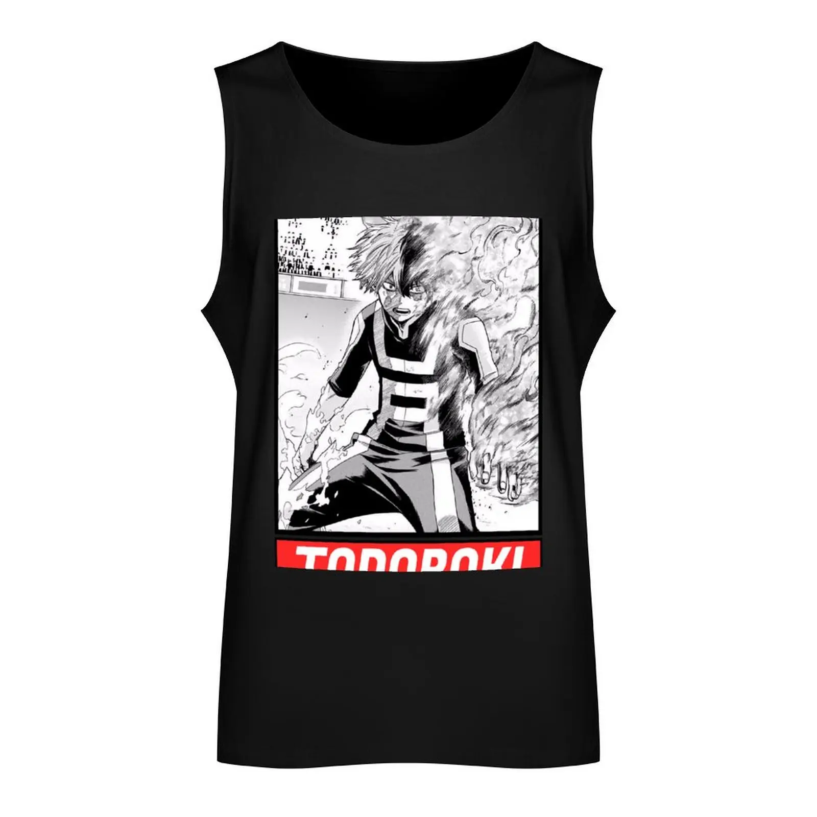 Shoto Todoroki (Boku no Hero) Tank Top Vest sleeveless Men's t-shirts anime t-shirts