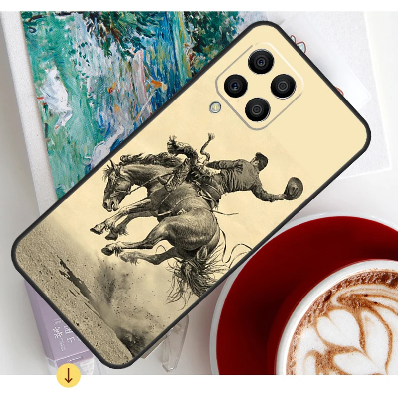 Cowboy Case For Samsung Galaxy M32 M52 M12 M13 M23 M33 M53 M14 M34 M54 M20 M30s M31s M21 M51 Cover