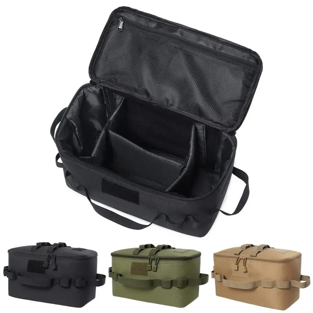 حقيبة تخييم كبيرة حقيبة واق من المطر للسفر في الهواء الطلق منظم تجهيزات المطابخ مقاوم للماء حقيبة حمل رياضية للنزهة والتخييم والمشي لمسافات طويلة