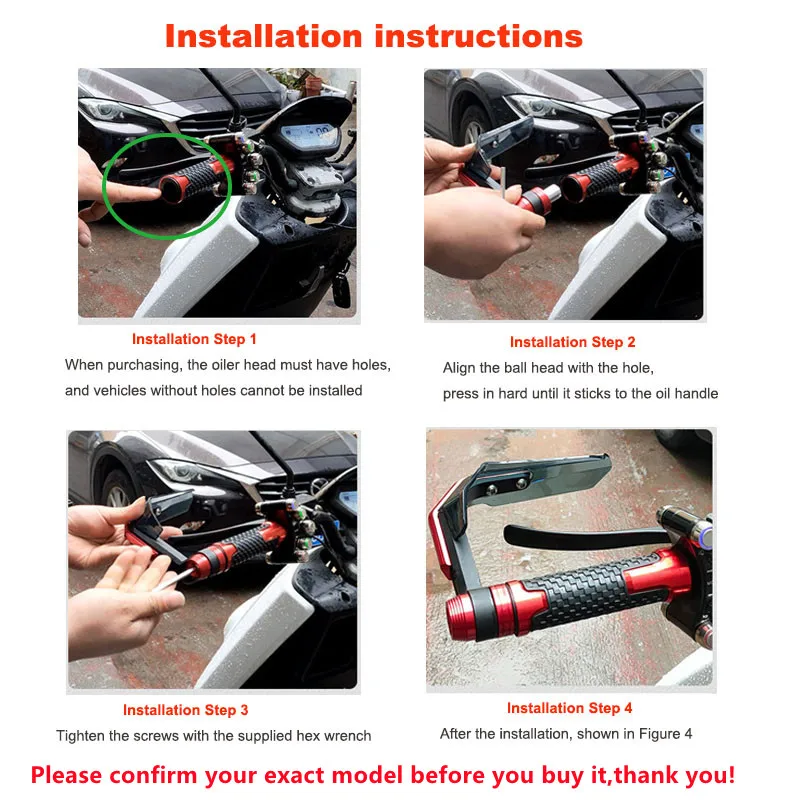Hand Guard Shield Windshield Modified protection Gear For KTM 390 690 790 1290 Aprilia SR GT Windproof Handguard Moto