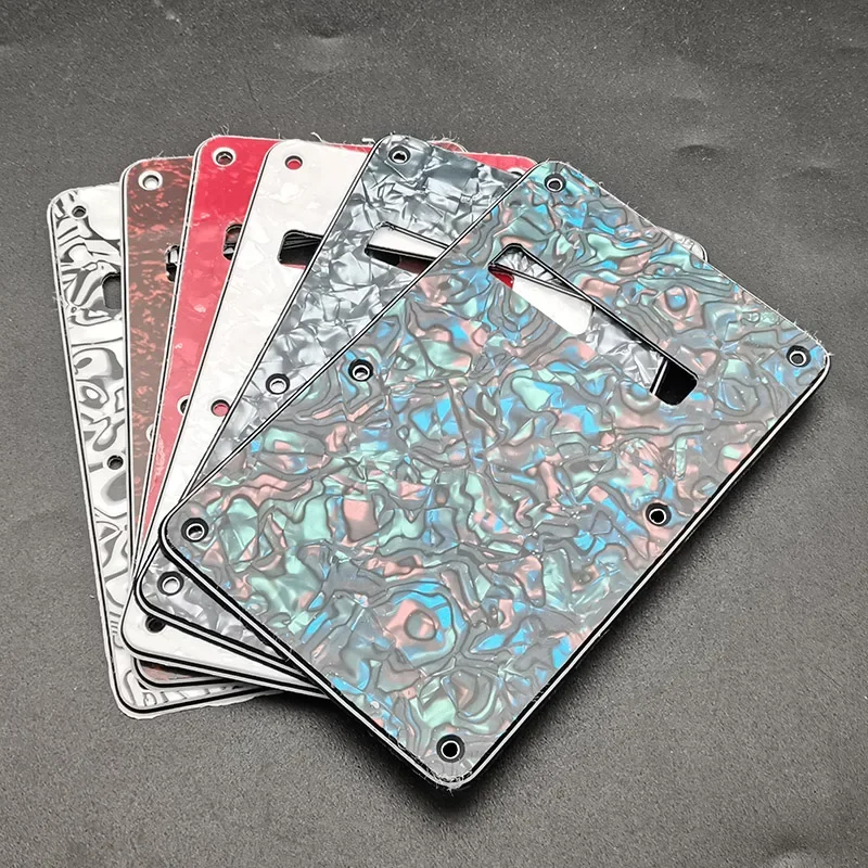 Electric Guitar 3Ply Cavity Cover Spring Cover Back Plate Wiring Cover for Electric Guitar Multi Colour 93x146.3MM