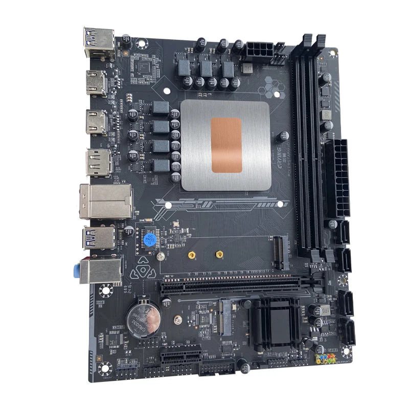 Erying LGA1151 اللوحة الأم وحدة المعالجة المركزية كومبو الأساسية Interposer Kit i7 7820HQ 4C8T 2.9-3.9Ghz DDR4 RAM M-ATX المنزل مكتب الكمبيوتر بناء placa mama